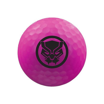 Volvik Vivid Soft Marvel Black Panther Golf Balls – 4 Ball Pack