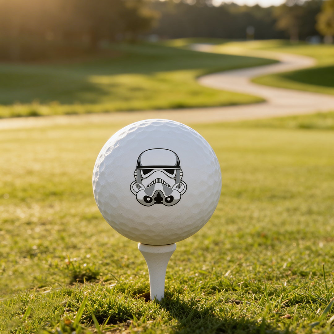 Volvik Vivid Soft Star Wars Stormtrooper Golf Balls – 4 Ball Pack
