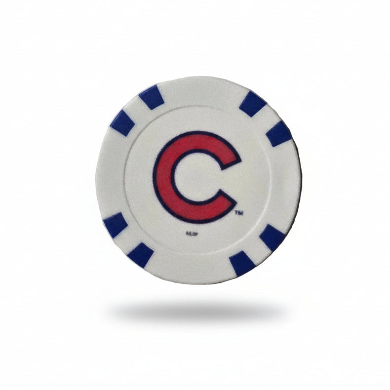 Officially Licensed Chicago Cubs Poker Chip Ball Marker