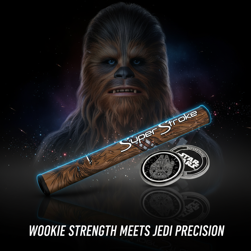SuperStroke Star Wars Chewbacca Tour 2.0 Putter Grip (with Matching Ball Marker)