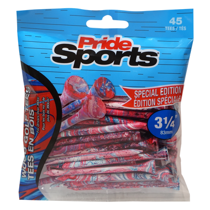 Pridesports Special Edition Paint Splatter Golf Tees