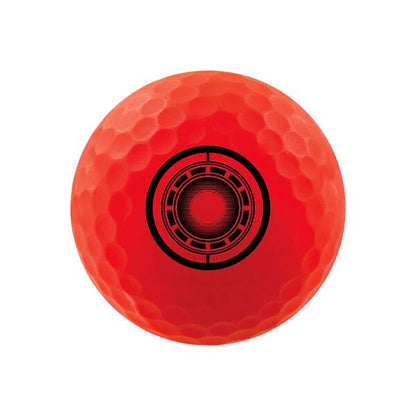 Volvik Vivid Soft Marvel Series Golf Balls with Ball Marker – 4 Ball Gift Set