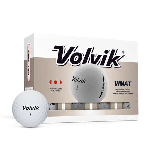 Volvik Vimat Matte Golf Balls – 1 Dozen
