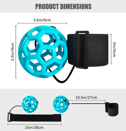 Dual-Strap Swing Control Trainer + Smart Golf Ball