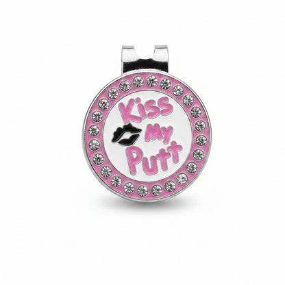 Kiss My Putt Magnetic Golf Ball Marker