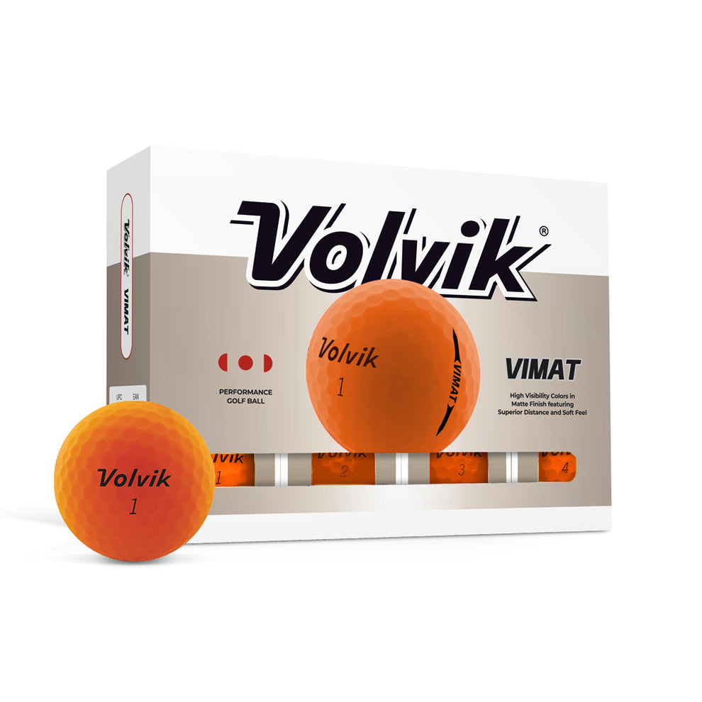 Volvik Vimat Matte Golf Balls – 1 Dozen