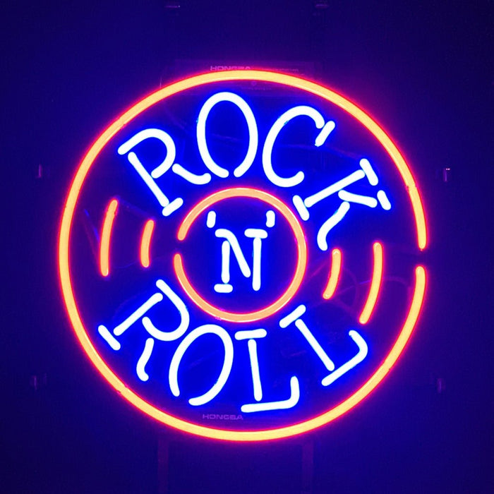 Rock N Roll Neon Signs Light - Club Rehab