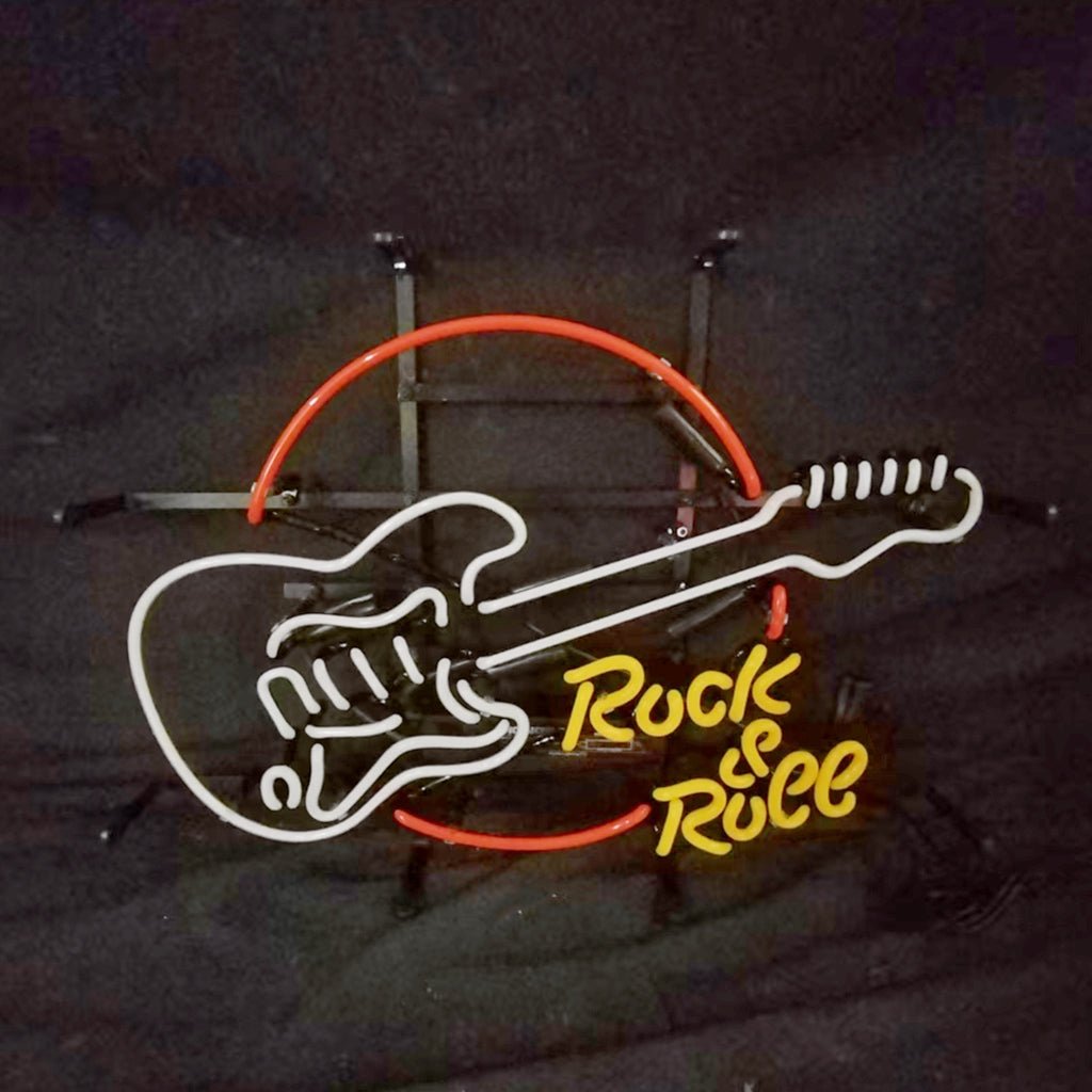 Rock&Roll Guitar Neon Signs - Club Rehab