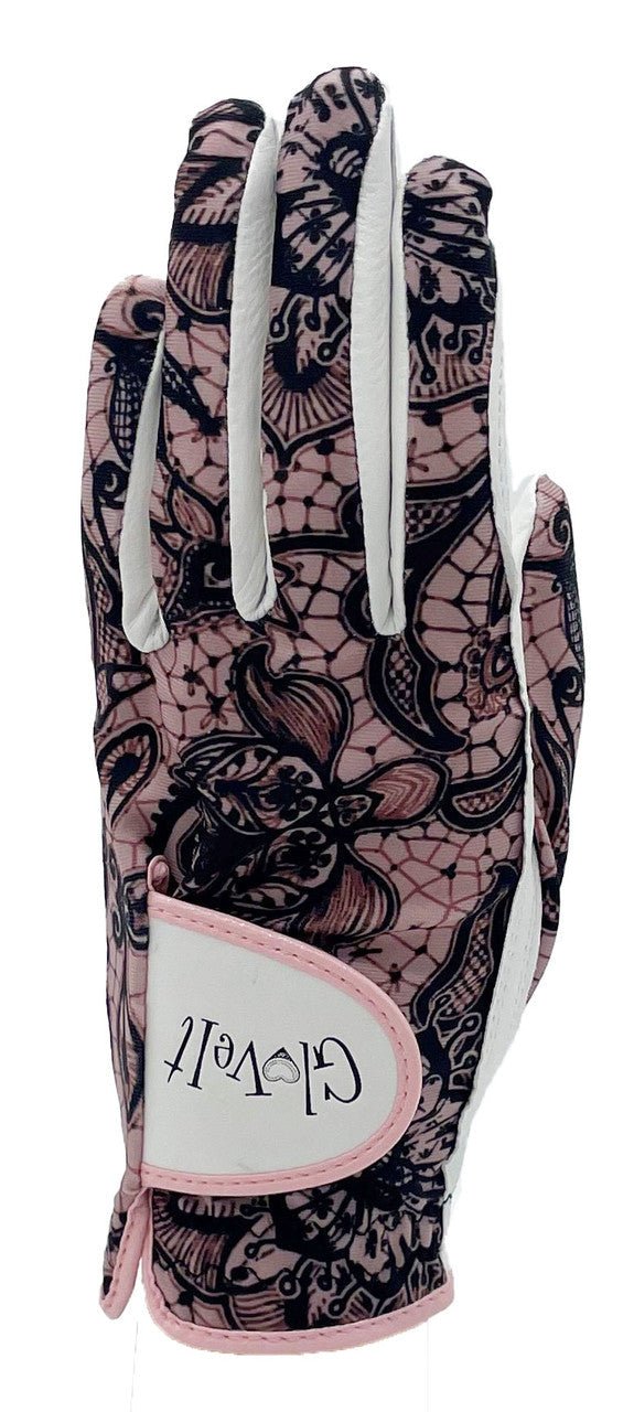 Rose Lace Golf Glove - Left Hand Small - Club Rehab