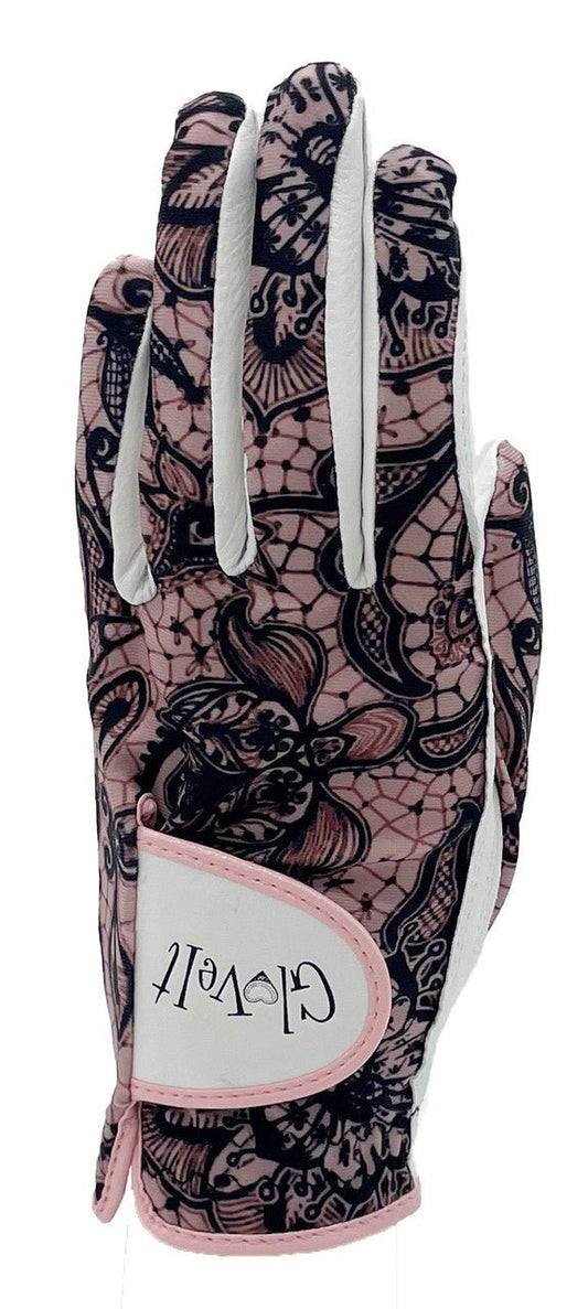 Rose Lace Golf Glove - Left Hand Small - Club Rehab