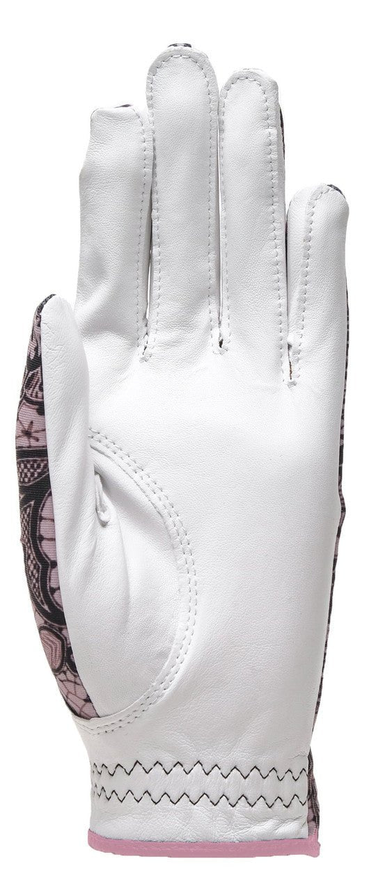 Rose Lace Golf Glove - Left Hand Small - Club Rehab