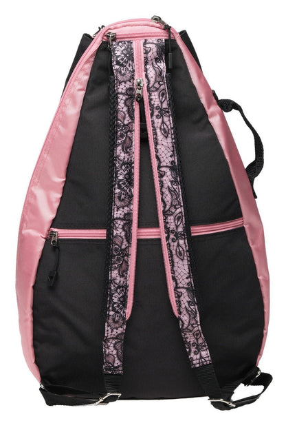 Rose Lace Tennis Backpack - Club Rehab