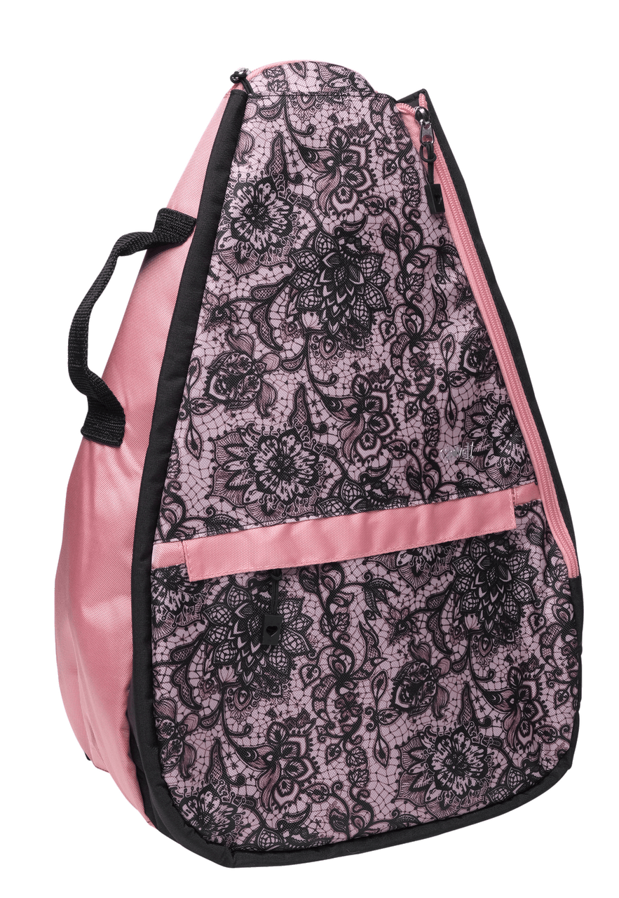 Rose Lace Tennis Backpack - Club Rehab