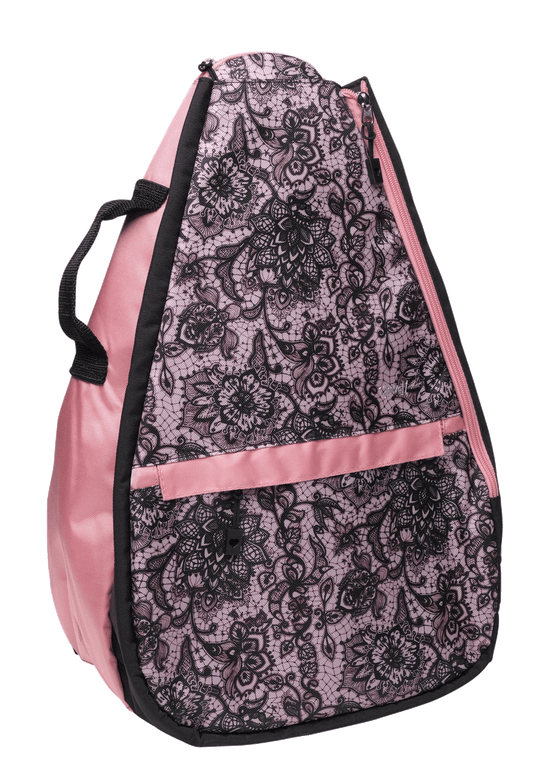 Rose Lace Tennis Backpack - Club Rehab
