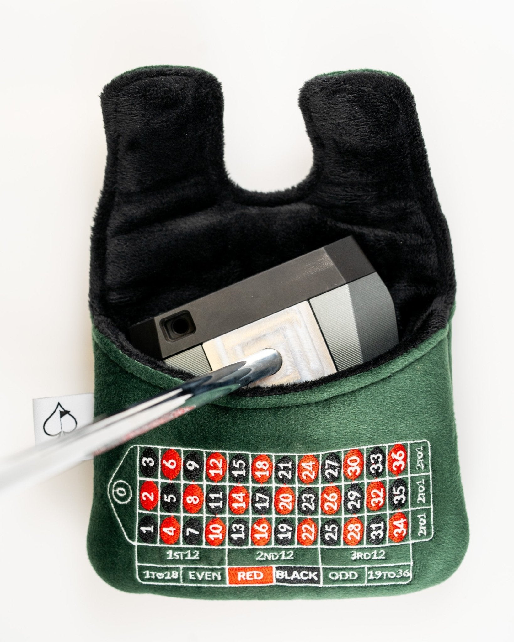Roulette - Center Shaft Mallet Putter Cover - Club Rehab