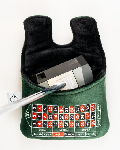 Roulette - Center Shaft Mallet Putter Cover - Club Rehab