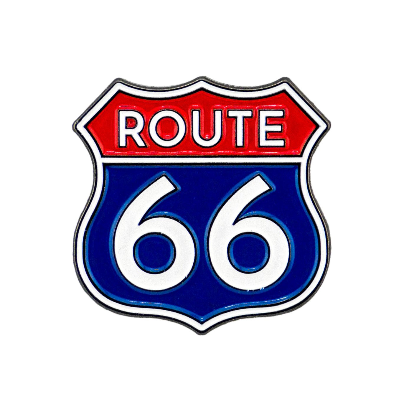 Route 66 Road Sign Ball Marker - Club Rehab