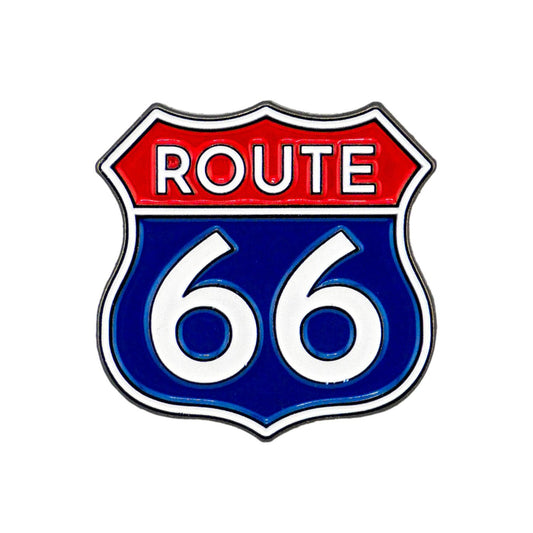 Route 66 Road Sign Ball Marker - Club Rehab