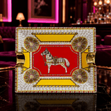 Red Rectangle Warhorse Tray