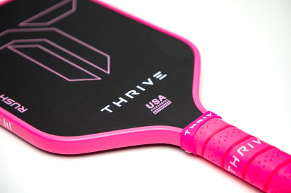 RUSH 13 (PINK) Includes custom weight card, paddle cover, paddle eraser, and lead weights. - 115 (Light) - Club Rehab