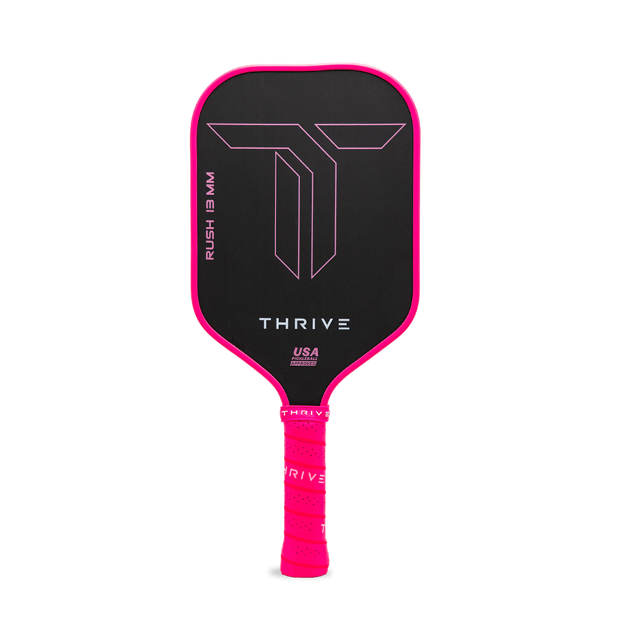 RUSH 13 (PINK) Includes custom weight card, paddle cover, paddle eraser, and lead weights. - 115 (Light) - Club Rehab