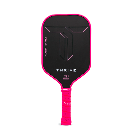 RUSH 13 (PINK) Includes custom weight card, paddle cover, paddle eraser, and lead weights. - 115 (Light) - Club Rehab