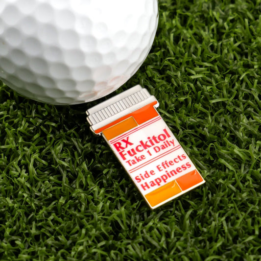 RX Fuckitol Ball Marker - Club Rehab