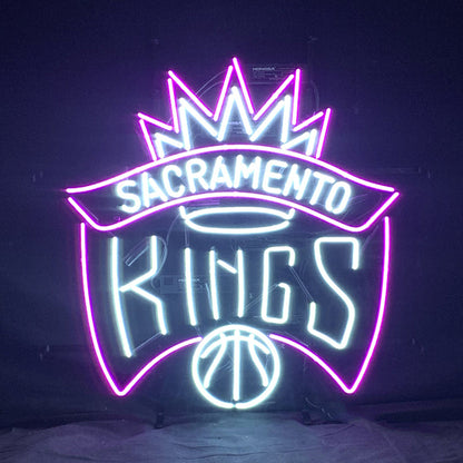 Sacramento Kings Basketball Neon Signs Light, alternate product view 3