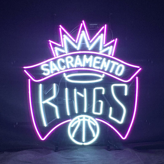 Sacramento Kings Basketball Neon Signs Light - Club Rehab