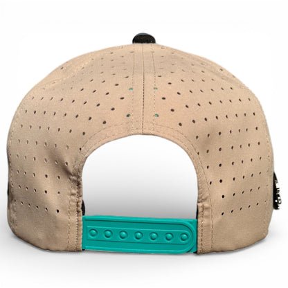 Salty Turtle Golf Hat | Snapback Cap | Built-in Magnetic Ball Marker Holder + Marker Included | Adjustable | One Size - Club Rehab