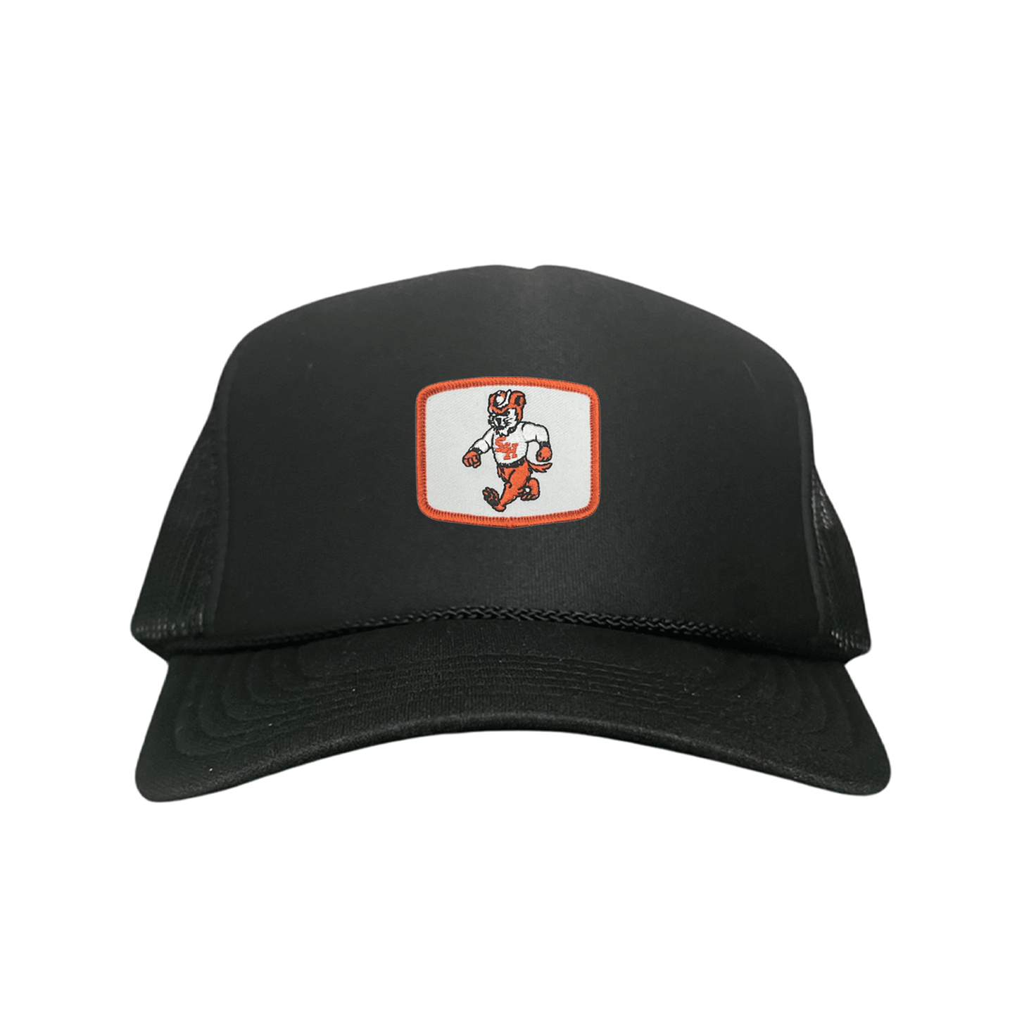 Sam Houston Walking Sammy Bearkat / Limited Edition Silver Hat / 162 / Mesh Snap Back / SHSU010 - Dad Hat Khaki - Club Rehab