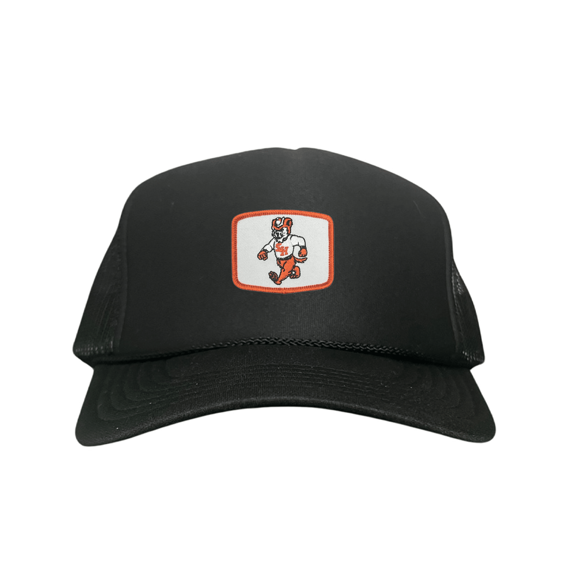 Sam Houston Walking Sammy Bearkat / Limited Edition Silver Hat / 162 / Mesh Snap Back / SHSU010 - Dad Hat Khaki - Club Rehab