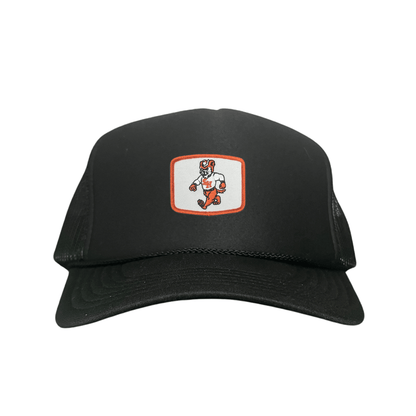 Sam Houston Walking Sammy Bearkat / Limited Edition Silver Hat / 162 / Mesh Snap Back / SHSU010 - Dad Hat Khaki - Club Rehab