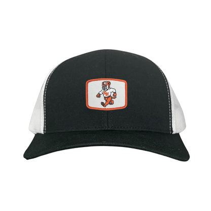 Sam Houston Walking Sammy Bearkat / Limited Edition Silver Hat / 162 / Mesh Snap Back / SHSU010 - Black / White Curved Bill Trucker Mesh Snapback - Club Rehab