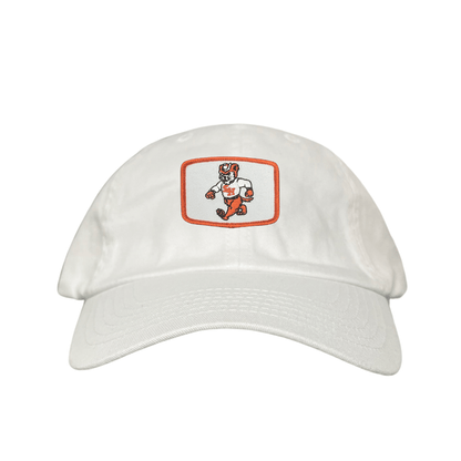 Sam Houston Walking Sammy Bearkat / Limited Edition Silver Hat / 162 / Mesh Snap Back / SHSU010 - Dad Hat White - Club Rehab