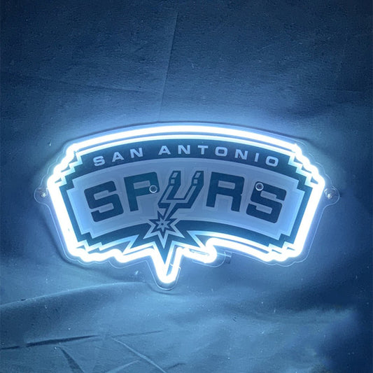 San Antonio Spurs Sport Logo Neon Signs - Club Rehab