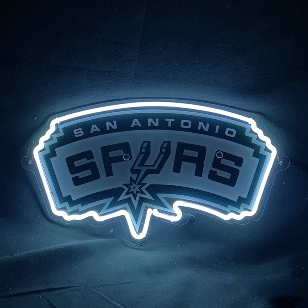 San Antonio Spurs Sport Logo Neon Signs - Club Rehab