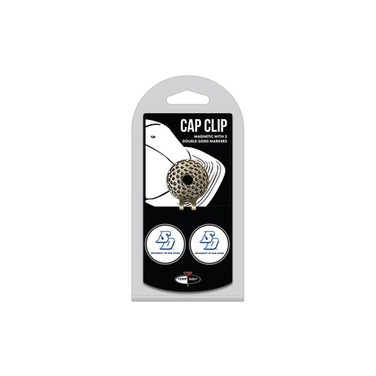 SAN DIEGO (U OF) hat clip with two golf ball markers