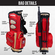 San Francisco 49ers Fairway Stand Bag - Image 2 - Club Rehab