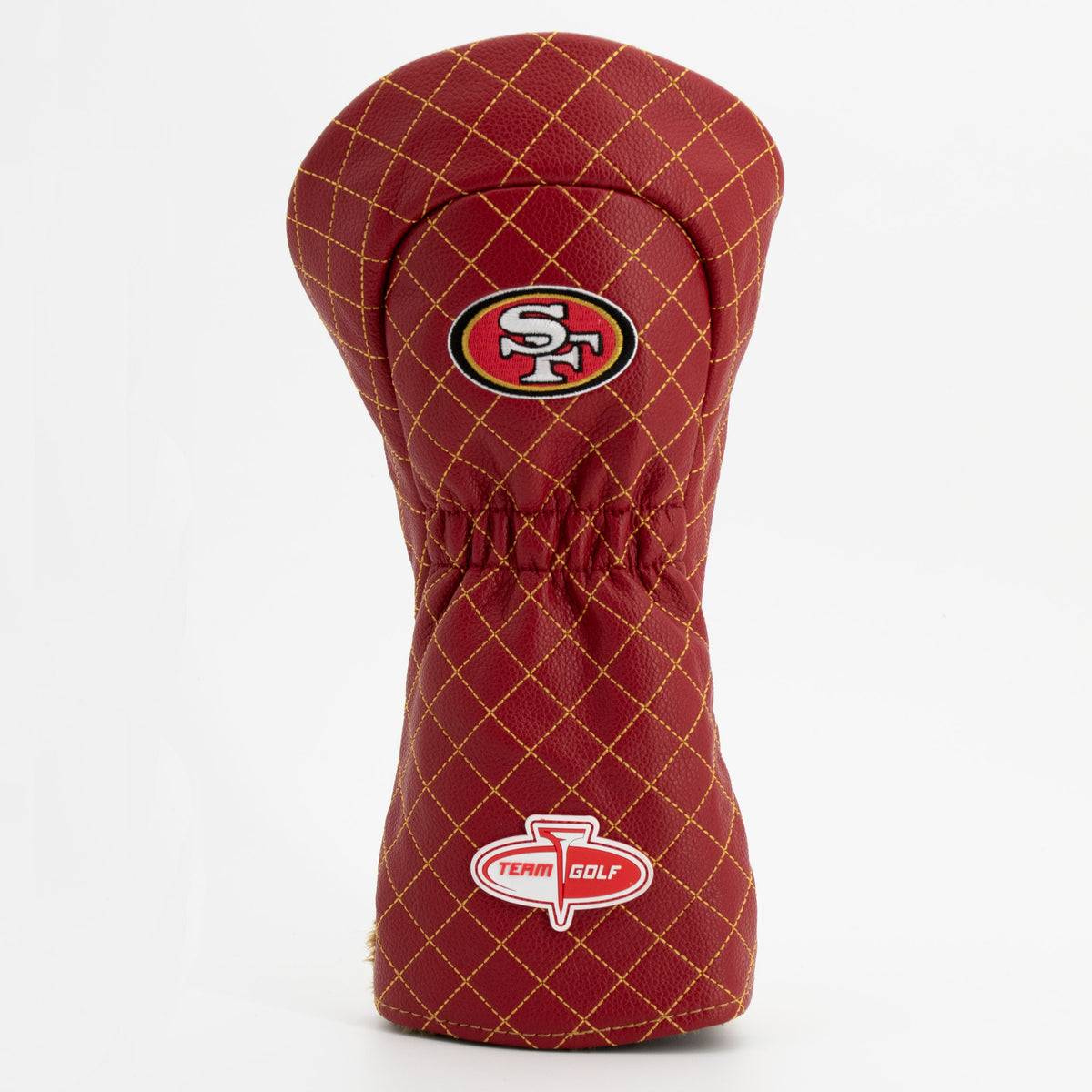 San Francisco 49ers Solid Driver quilted headcover, back view