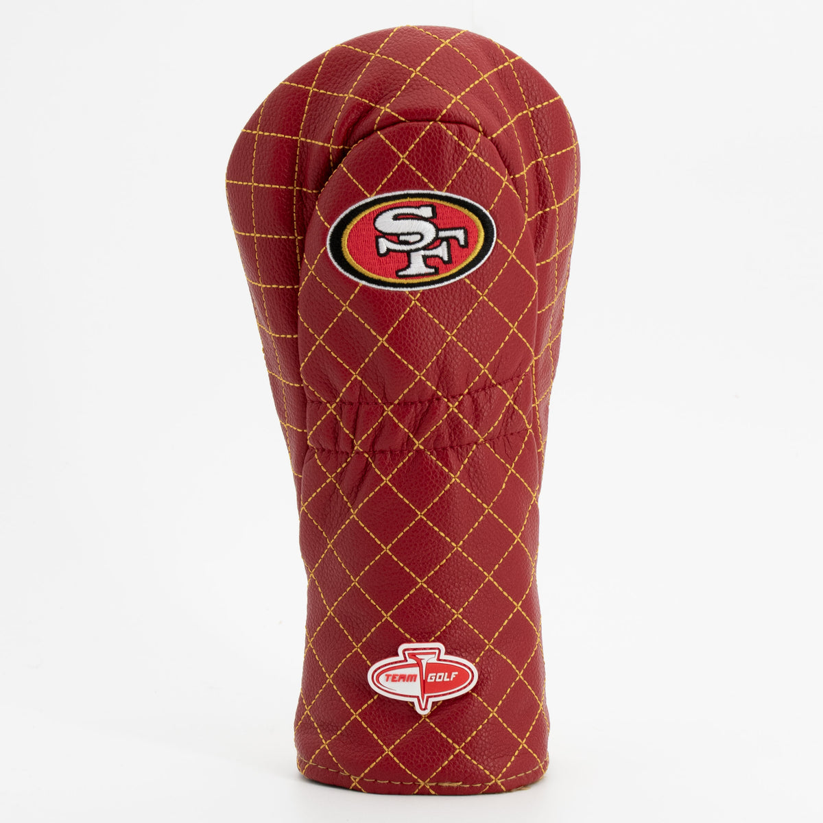 San Francisco 49ers Solid Fairway quilted headcover, back view