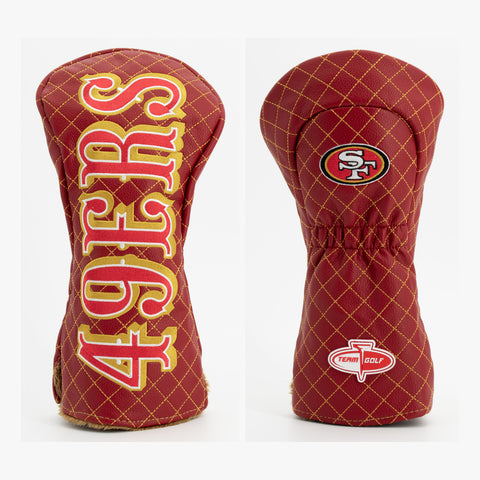 San Francisco 49ers Solide gesteppte Driver-Schlägerhaube