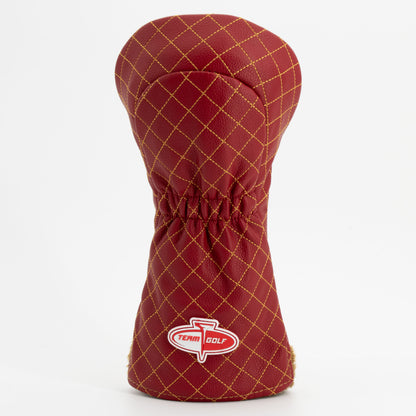 San Francisco 49ers Split Driver quilted headcover, back view