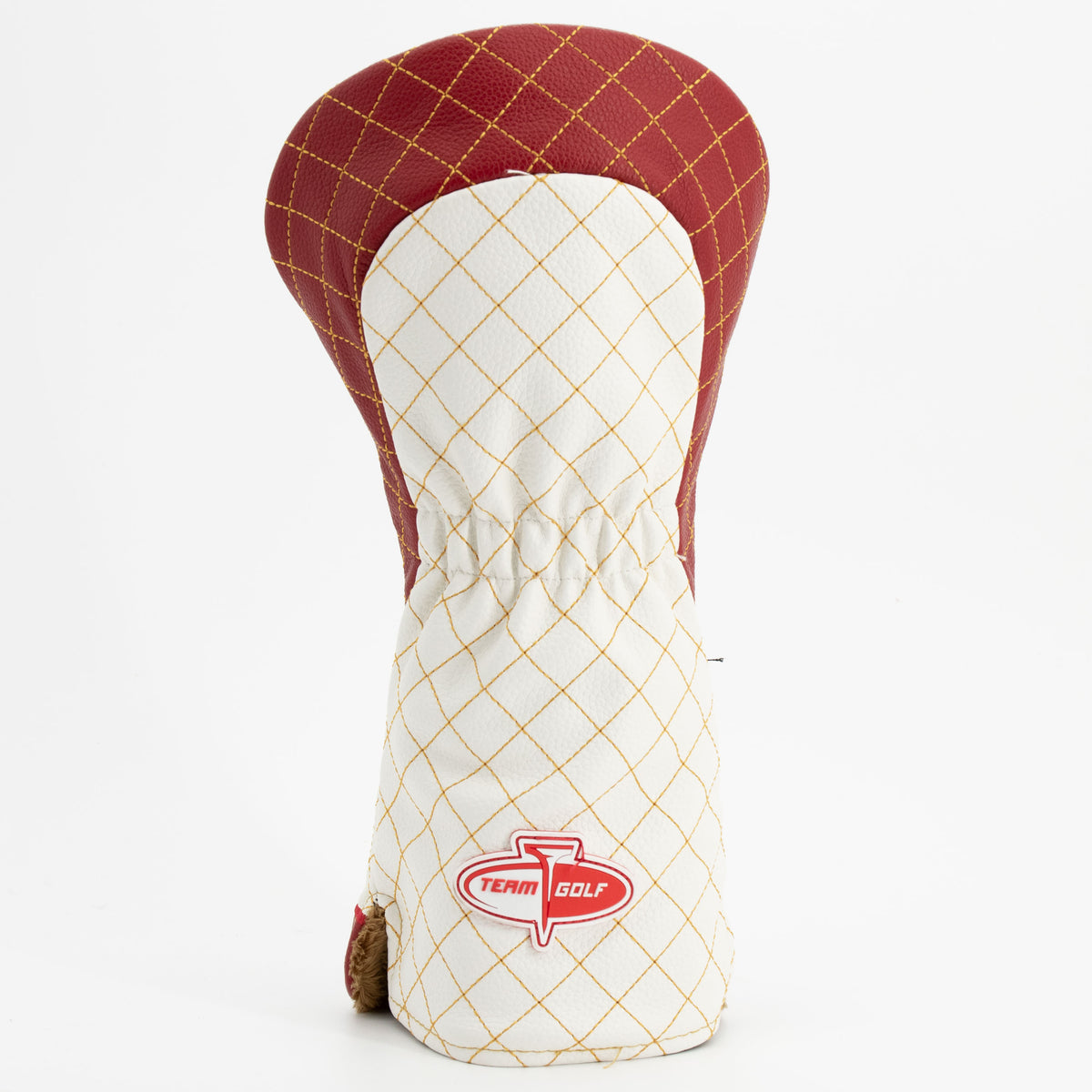 San Francisco 49ers Striped Driver quilted headcover, back view