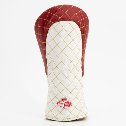 San Francisco 49ers Striped Fairway quilted headcover, back view