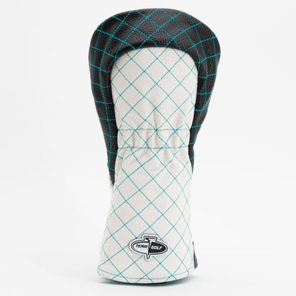 San Jose Sharks stripe fairway quilted golf headcover alternate view
