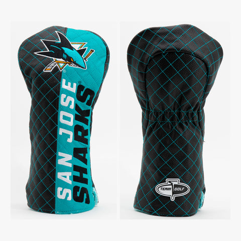 San Jose Sharks Split Quilted Driver Headcover