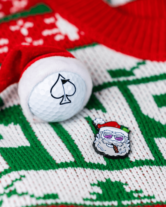Santa the Degenerate Ball Marker - Club Rehab