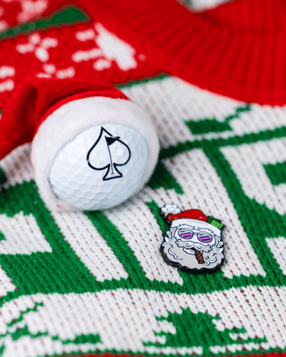 Santa the Degenerate Ball Marker - Club Rehab