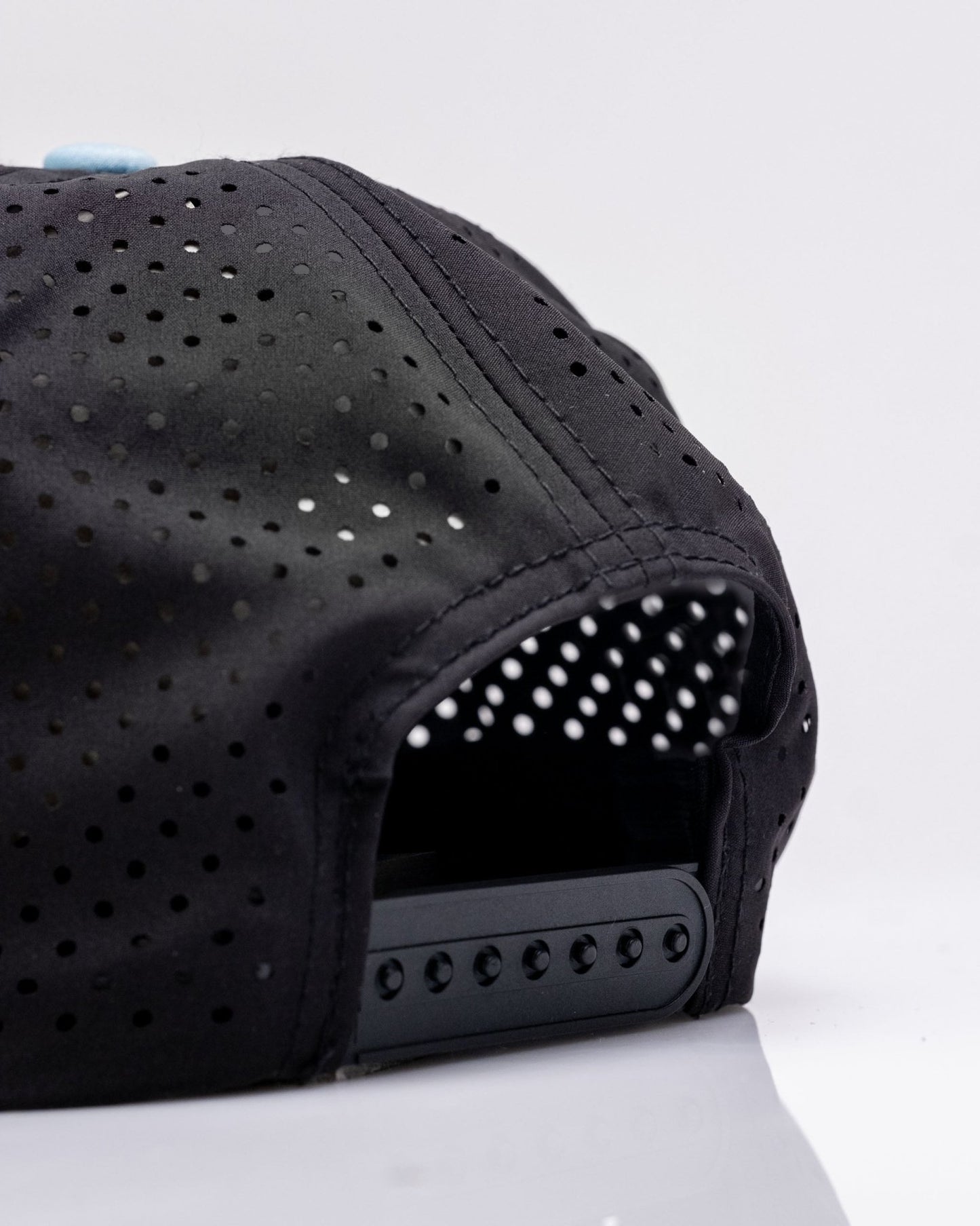 Sasquatch Black - Perforated Rope Hat - Club Rehab